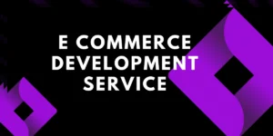 E commerce development service- Feature image
